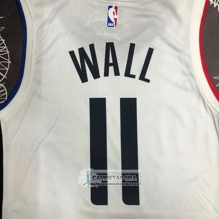 Camiseta Los Angeles Clippers John Wall NO 11 Ciudad 2019-20 Blanco